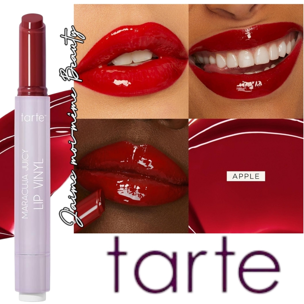 TARTE Maracuja Plumping Apple Red Lip Vinyl